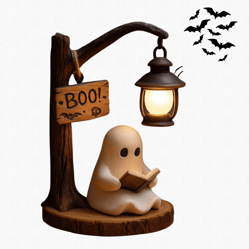 DomoStil™ Cute Ghost Reading Lantern - BOO!(✨Same as in the video) - Domostil™