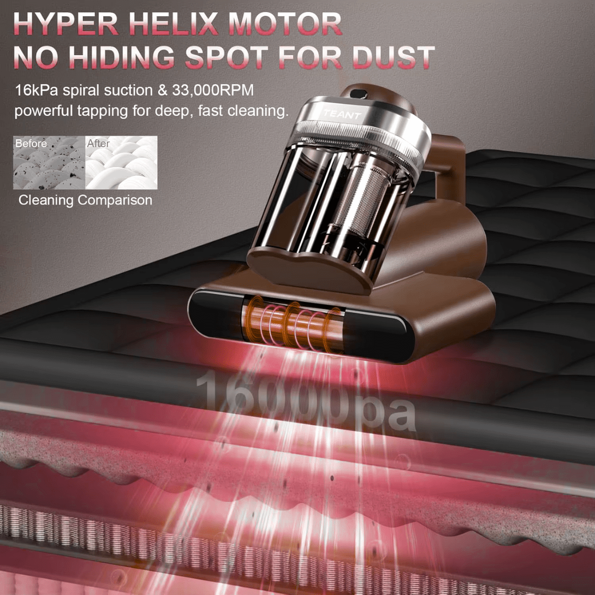 DomoStil™ Mattress Vacuum Cleaner for Dust Mites Removal - Domostil™