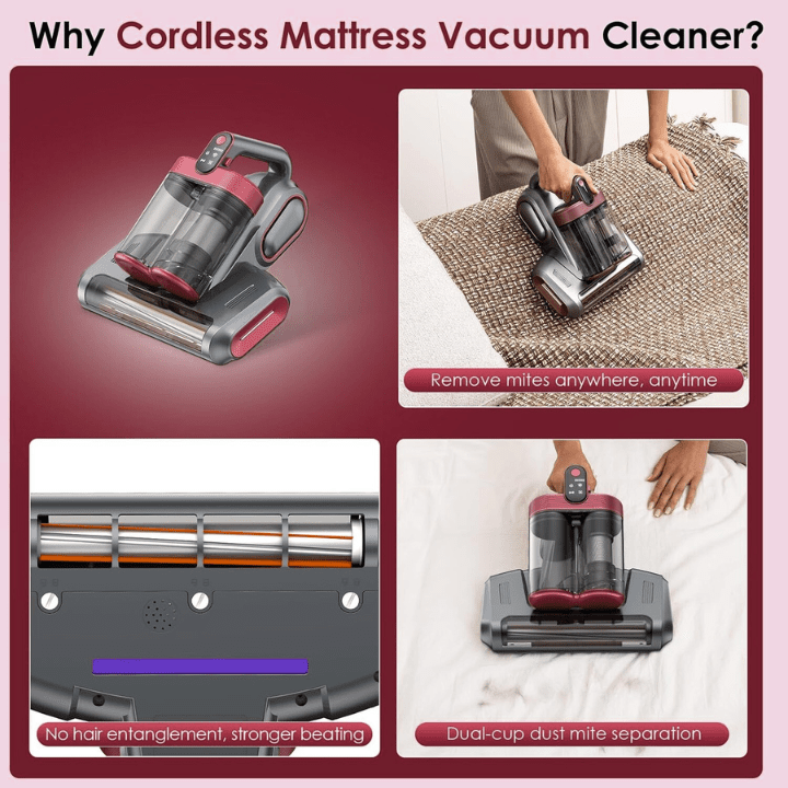 DomoStil™ Mattress Vacuum Cleaner for Dust Mites Removal - Domostil™