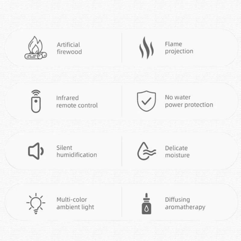 DomoStil™ Flame Scented Humidifier - Domostil™