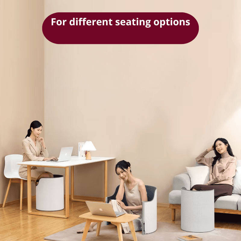 DomoStil™ Electric Feet Heater Digital Display Folding Portable Adjust - Domostil™