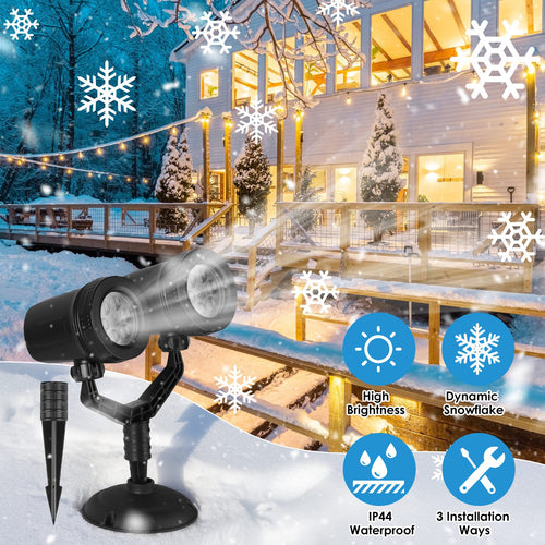 Christmas Snowflake Projector - Domostil™