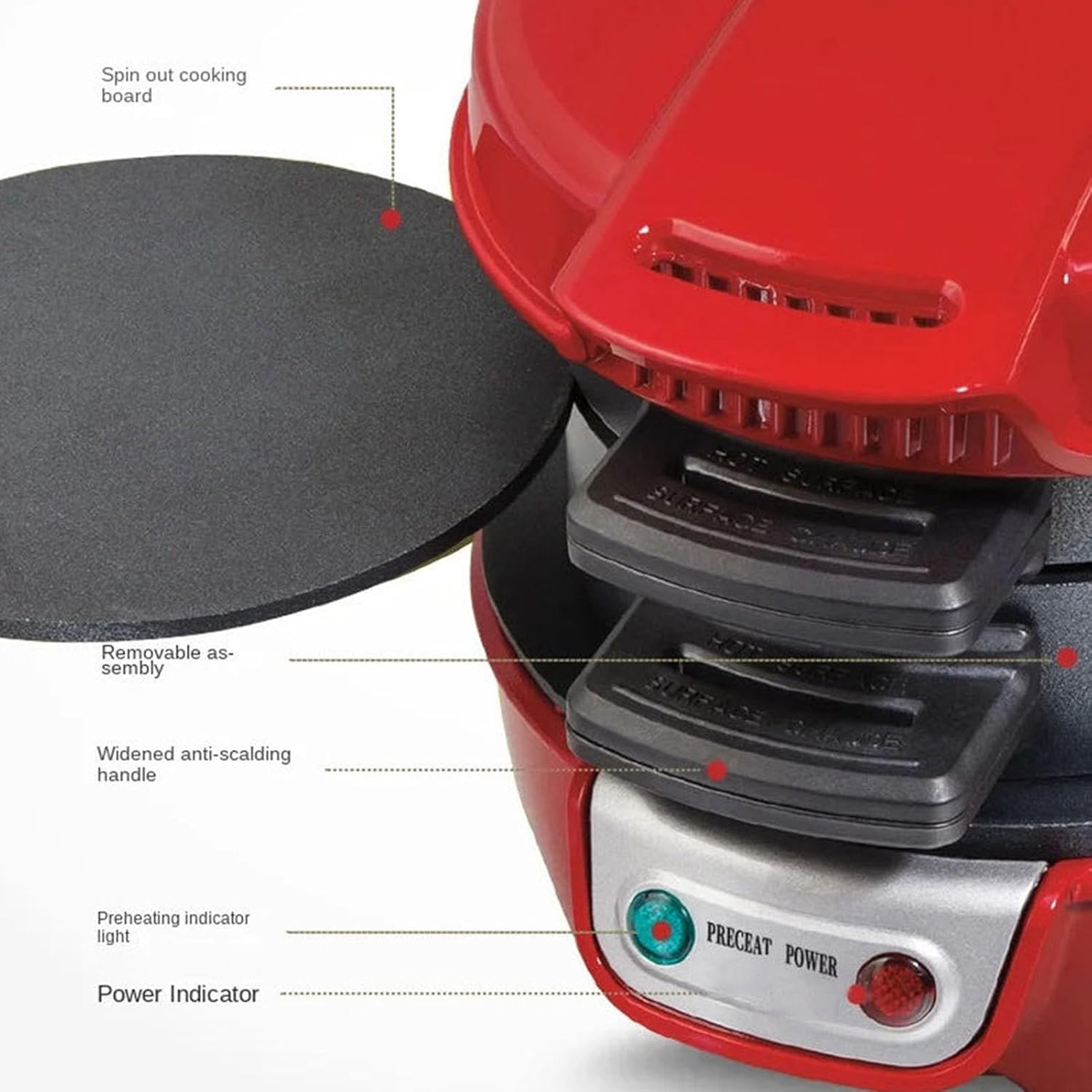 DomoStil™ Portable Burger Toaster - Domostil™