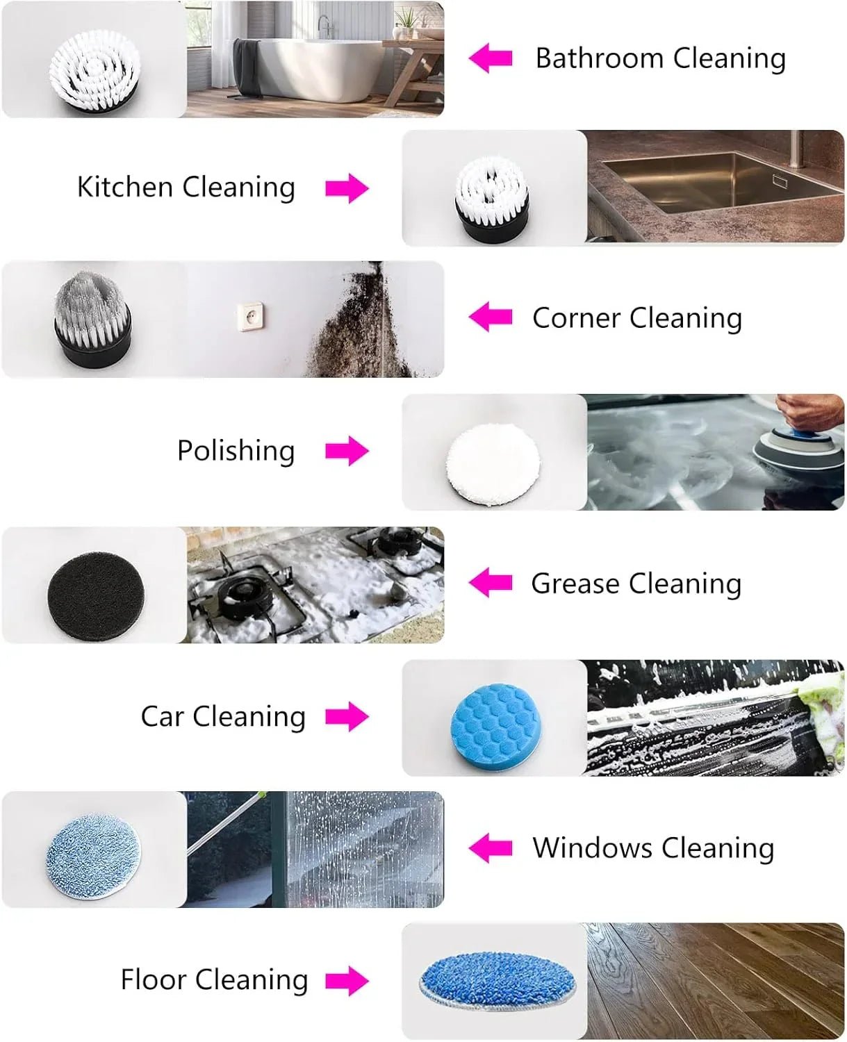 DomoStil™ 9 in 1 Electric Cleaning Brush - Domostil™