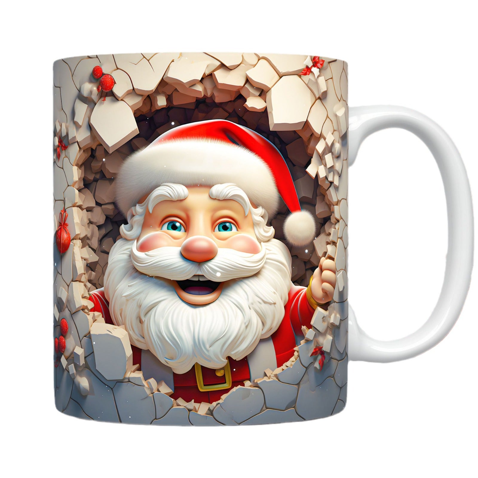 Creative 3D Christmas Ceramic Mug - Domostil™