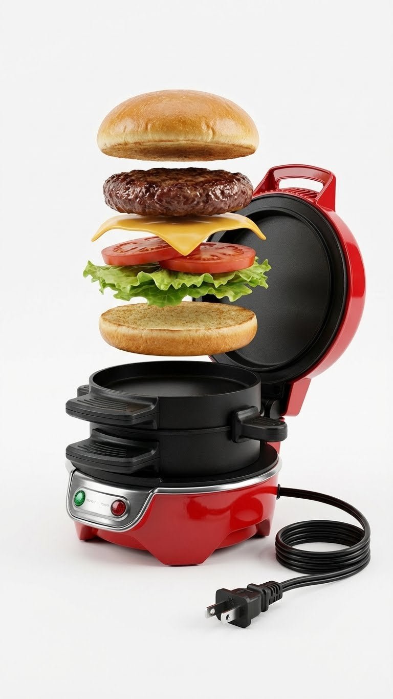 DomoStil™ Portable Burger Toaster - Domostil™
