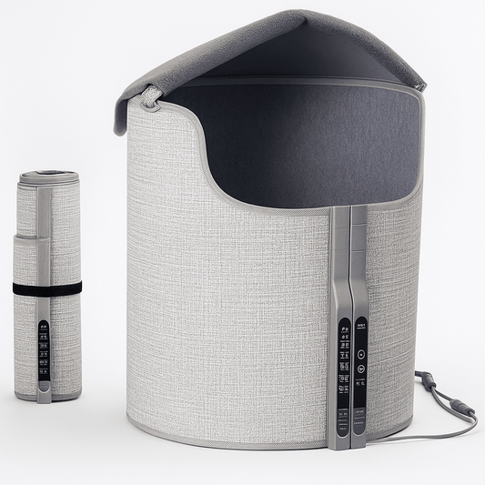 DomoStil™ Electric Feet Heater Digital Display Folding Portable Adjust - Domostil™