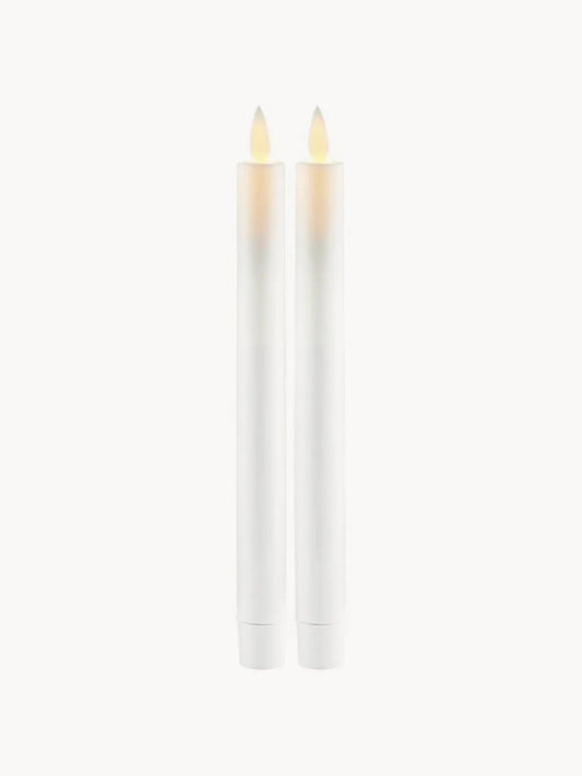 DomoStil™ Battery - operated LED Candle Sara Crown, Set of 2 - Domostil™