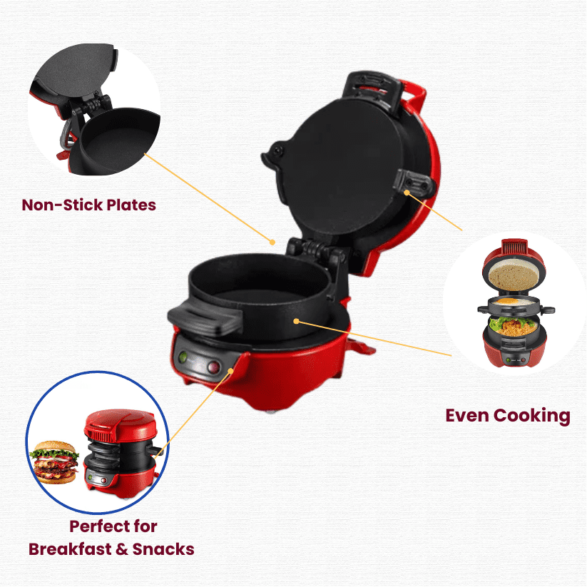DomoStil™ Portable Burger Toaster - Domostil™