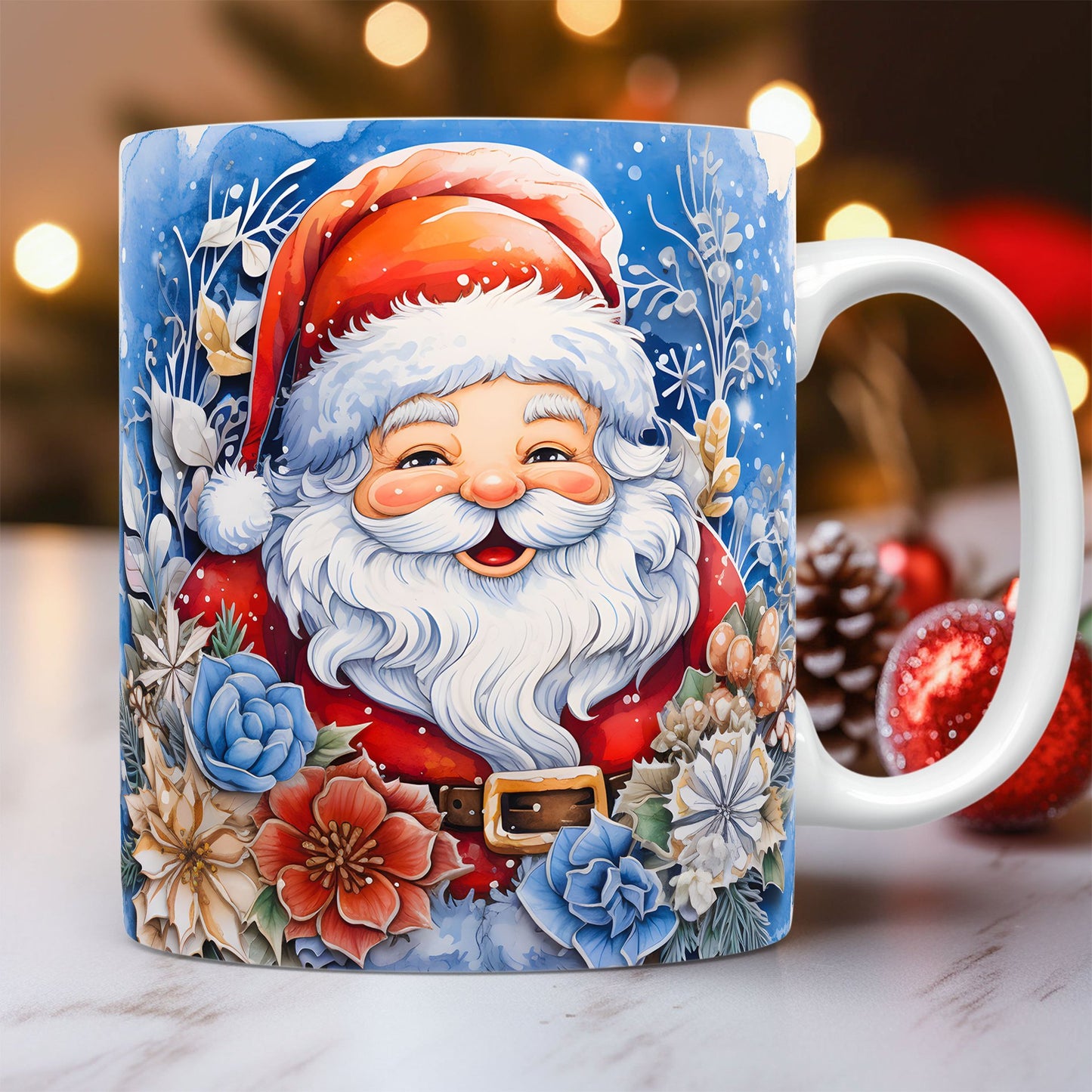 Creative 3D Christmas Ceramic Mug - Domostil™