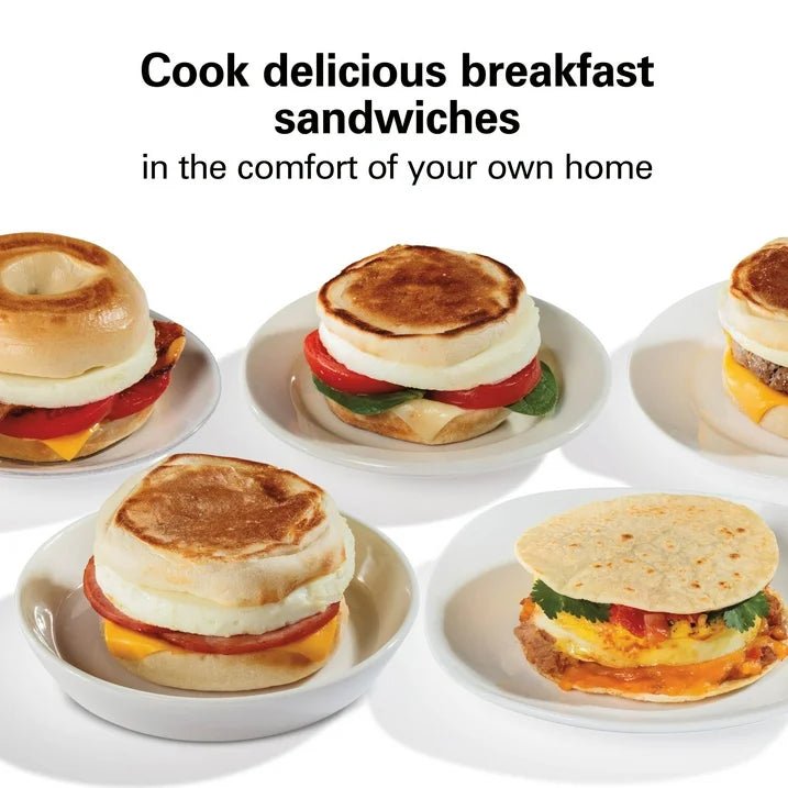 Breakfast Sandwich Maker with Egg Cooker - Domostil™