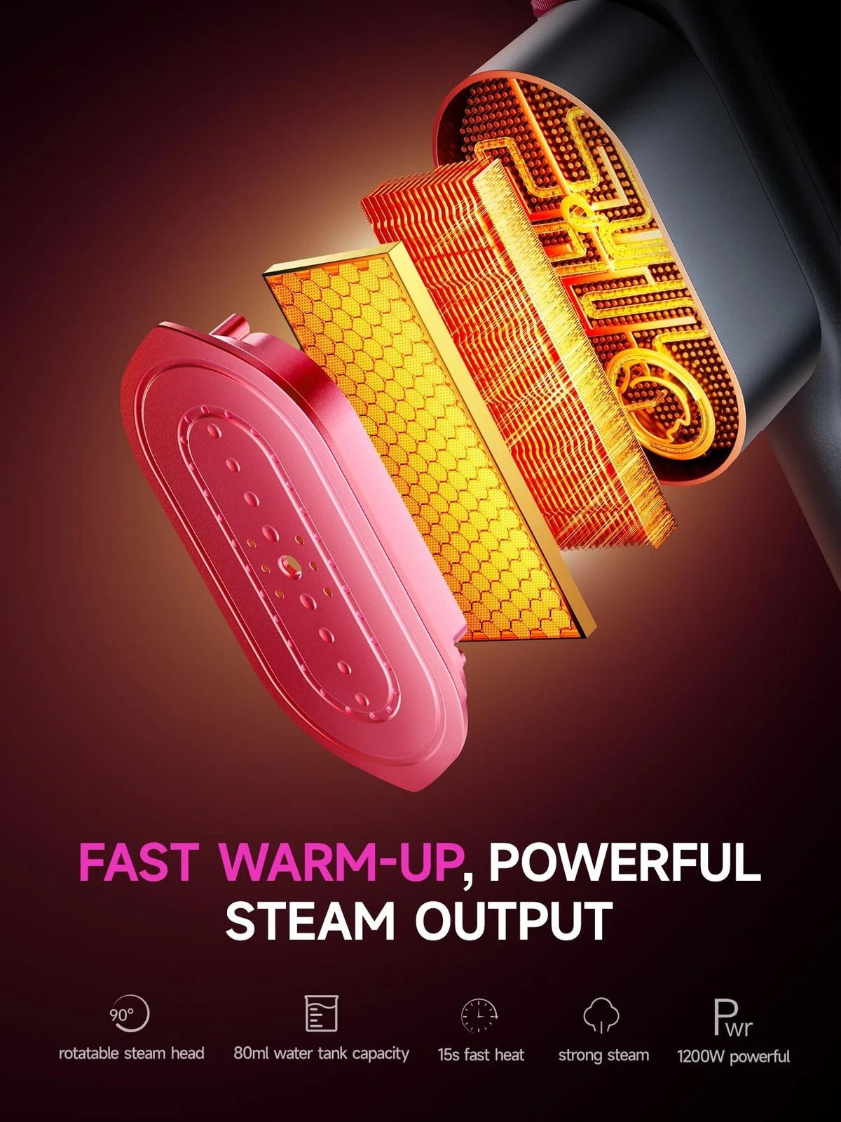 DomoStil™ Portable - garment - steamer - Domostil™